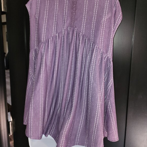 North River Purple Blouse Sz M - Picture 4 of 4